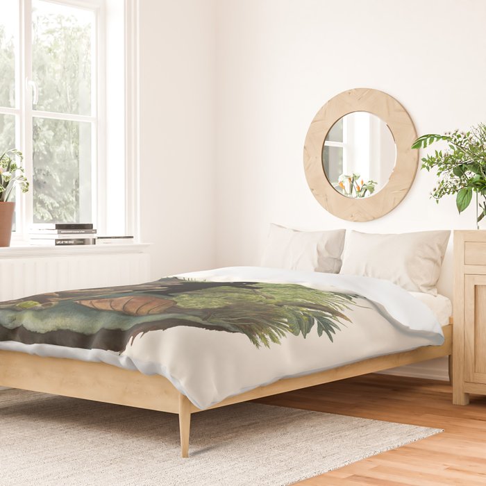 Tiny Sasquatch Duvet Cover Gallery Image 2