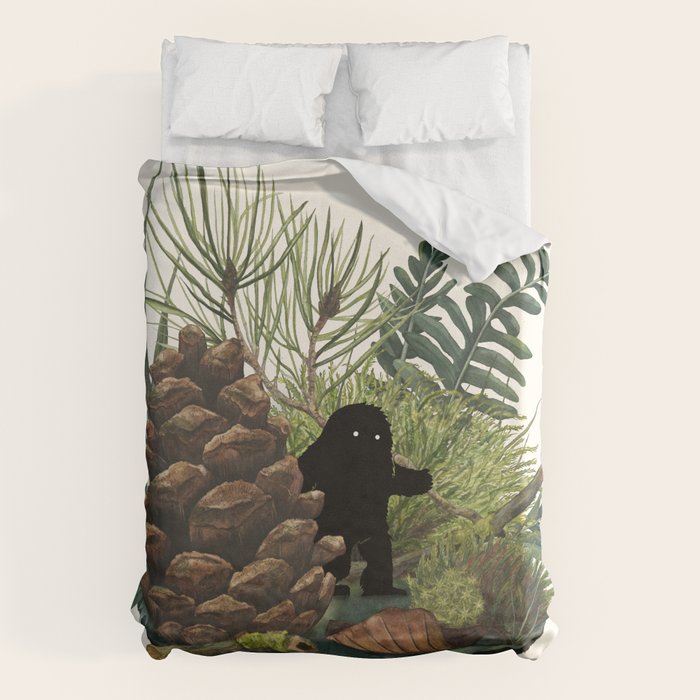 Tiny Sasquatch Duvet Cover Gallery Image 6