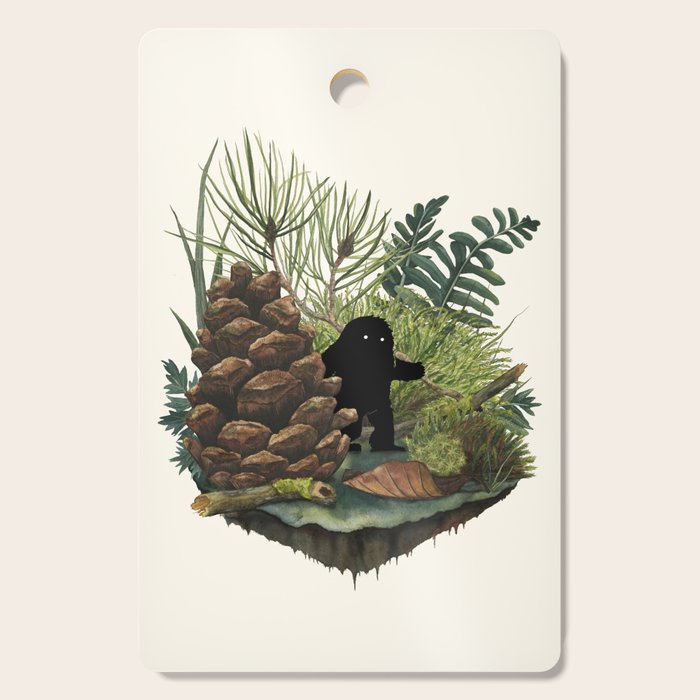 Tiny Sasquatch Cutting Board Gallery Image 1