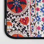 Kermina Nim Suzani  Antique Uzbekistan Embroidery Print Laptop Sleeve Gallery Image 3