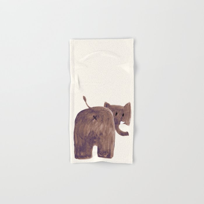 Elephant's butt Bath Towel Gallery Image 1