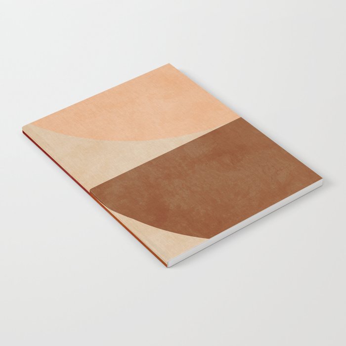 abstract retro shapes earthy 11 Notebook Gallery Image 1