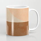 abstract retro shapes earthy 11 Coffee Mug Gallery Image 1
