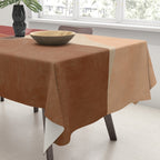 abstract retro shapes earthy 11 Tablecloth Gallery Image 3