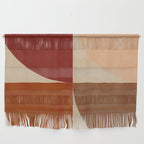 abstract retro shapes earthy 11 Wall Hanging Gallery Image 1