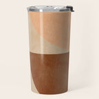 abstract retro shapes earthy 11 Travel Mug Gallery Image 2