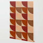 abstract retro shapes earthy 11 Wallpaper Gallery Image 2