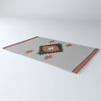 New Mexico Southwest Santa Fe Tribal Indian Pattern Rug Gallery Image 3