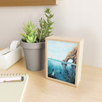 Surreal Ocean Dream 'Fairy Girl and the Shark' Mini Art Print Gallery Image 2