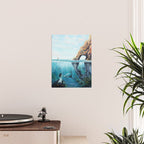 Surreal Ocean Dream 'Fairy Girl and the Shark' Poster Gallery Image 2