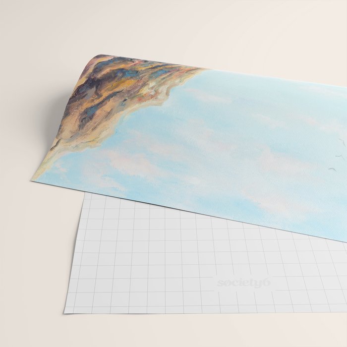 Surreal Ocean Dream 'Fairy Girl and the Shark' Wrapping Paper Gallery Image 2