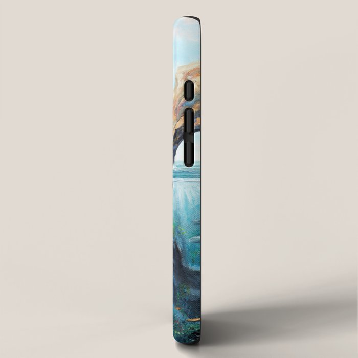 Surreal Ocean Dream 'Fairy Girl and the Shark' iPhone Case Gallery Image 2