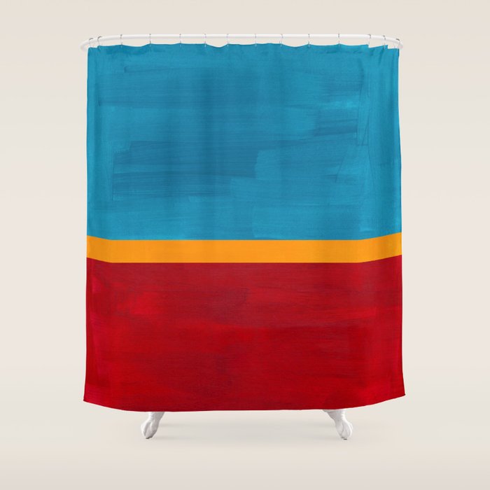 70s Glow  Shower Curtain Gallery Image 1