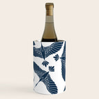 Abstract Japanese Herons Wine Chiller Gallery Image 1