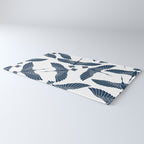 Abstract Japanese Herons Rug Gallery Image 3