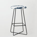 Abstract Japanese Herons Stool Gallery Image 1