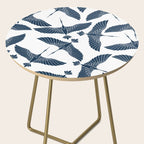 Abstract Japanese Herons Side Table Gallery Image 2