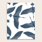 Abstract Japanese Herons Notebook Gallery Image 4