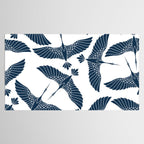 Abstract Japanese Herons Tablecloth Gallery Image 2