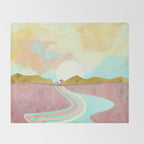 Desert Dusk Throw Blanket Gallery Image 2
