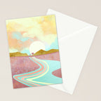 Desert Dusk Stationery Card Gallery Image 2