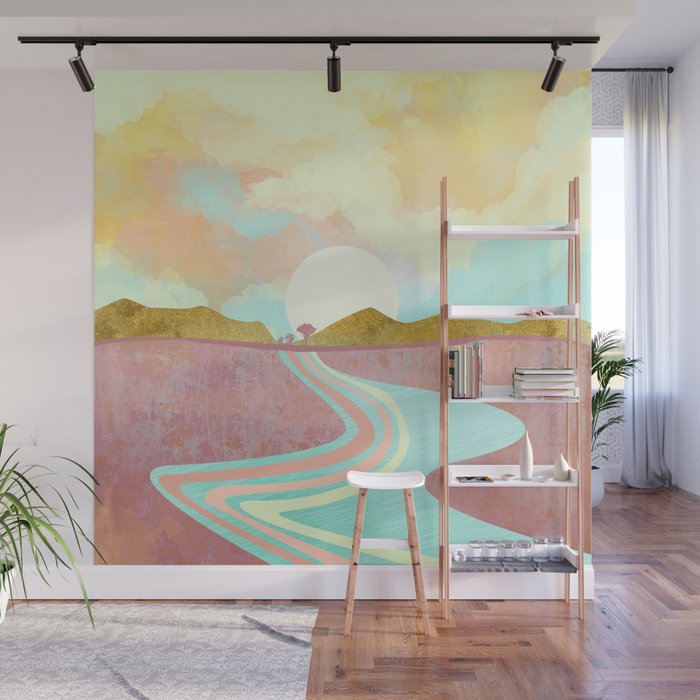Desert Dusk Wall Mural Gallery Image 1