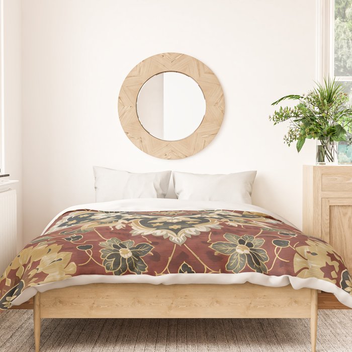 Desert Gold Medallion Duvet Cover Gallery Image 3