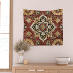Desert Gold Medallion Wall Tapestry Gallery Image 2