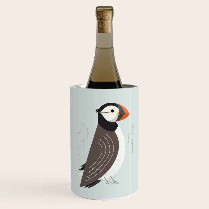 Atlantic Puffin, Bird of United Kingdom Wine Chiller Gallery Image 2