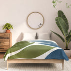 Deep Woods Botanical Painting Comforter Gallery Image 3