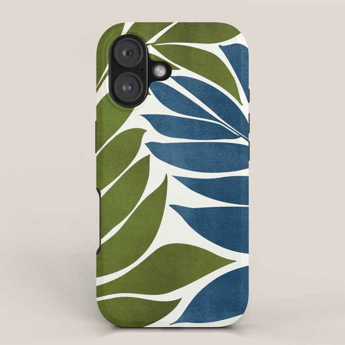 Deep Woods Botanical Painting iPhone Case Gallery Image 1