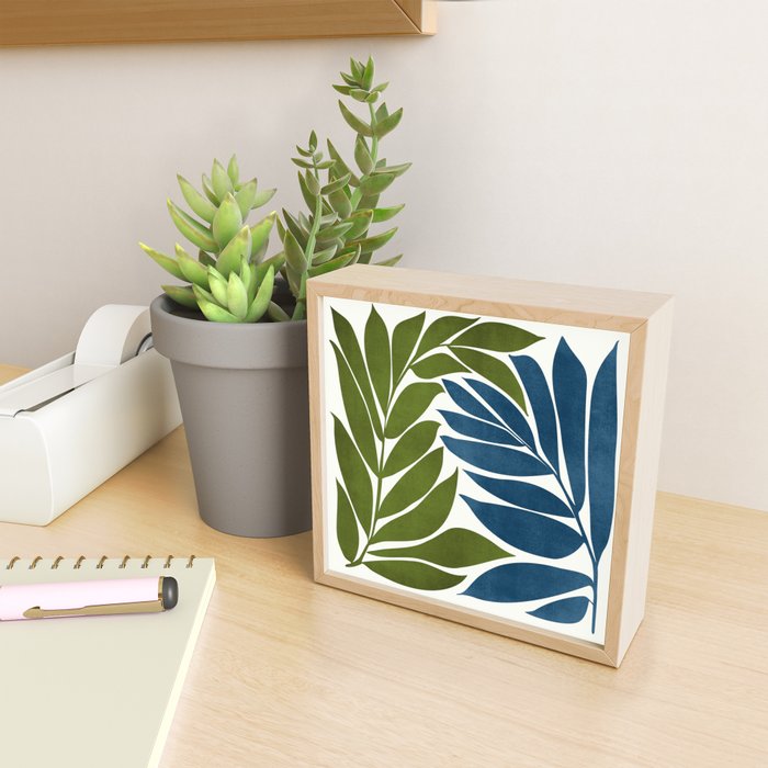 Deep Woods Botanical Painting Mini Art Print Gallery Image 2