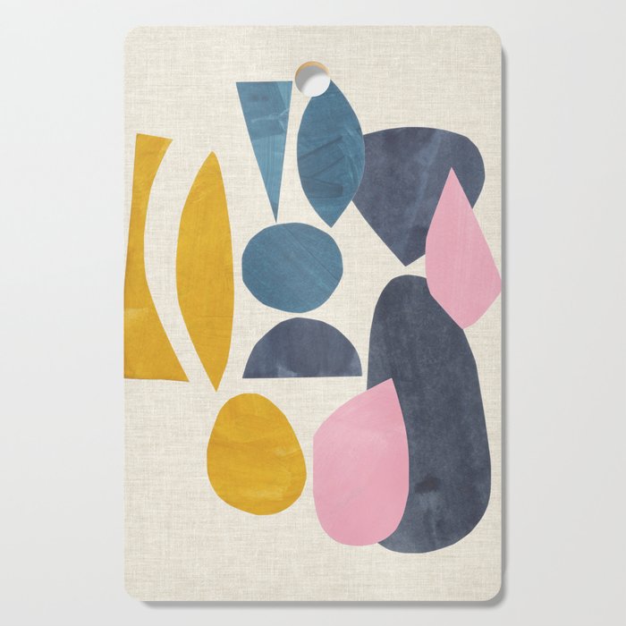 Gold Among Rocks Cutting Board Gallery Image 1