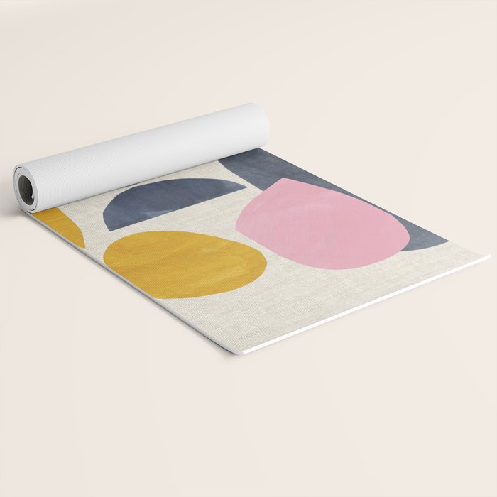 Gold Among Rocks Yoga Mat Gallery Image 2