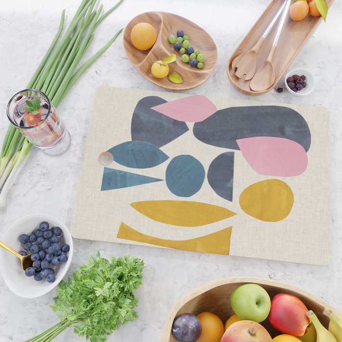 Gold Among Rocks Cutting Board Gallery Image 2