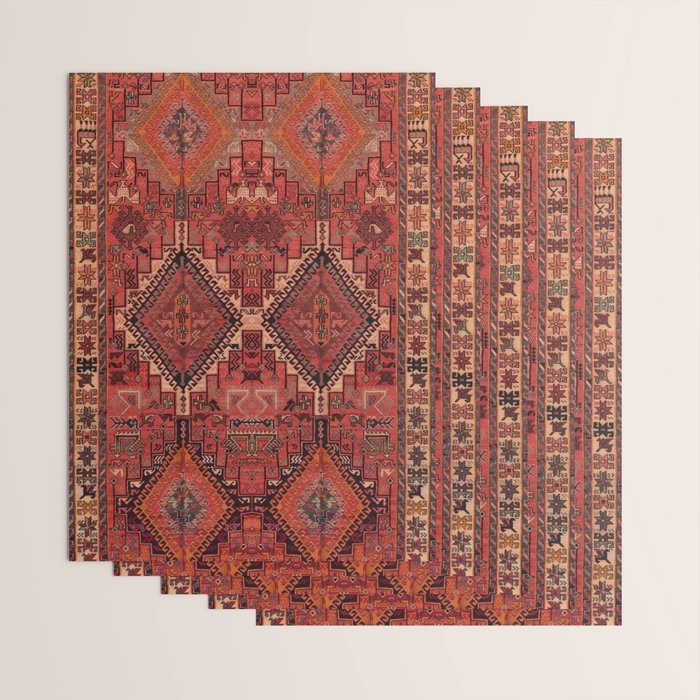 Oriental Bohemian Style Design Wrapping Paper Gallery Image 3