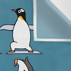 Penguin Yoga Wall Tapestry Gallery Image 3