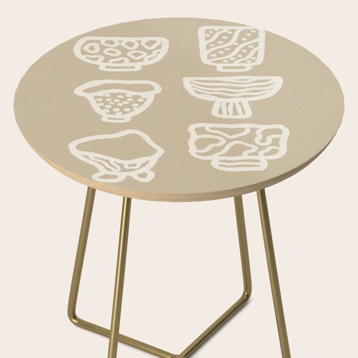 Ceramic Bowls Side Table Gallery Image 2
