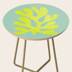 Lime & Sea Green: Matisse Paper Cutouts 06 Side Table Gallery Image 2