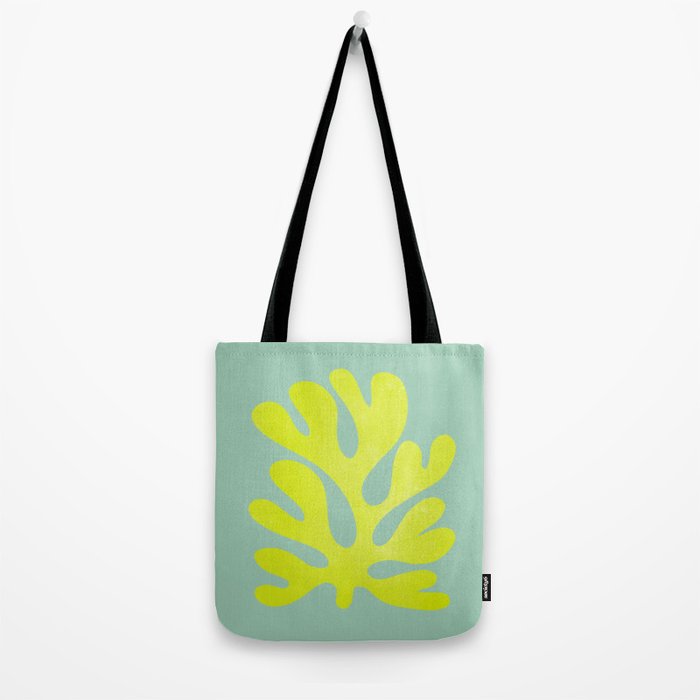 Lime & Sea Green: Matisse Paper Cutouts 06 Tote Bag Gallery Image 2