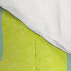 Lime & Sea Green: Matisse Paper Cutouts 06 Comforter Gallery Image 4