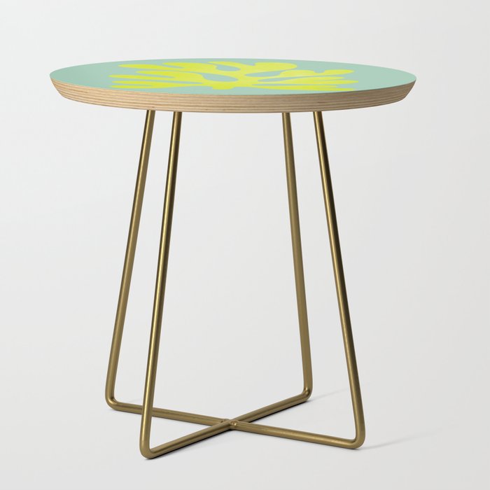 Lime & Sea Green: Matisse Paper Cutouts 06 Side Table Gallery Image 1