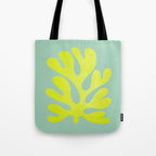 Lime & Sea Green: Matisse Paper Cutouts 06 Tote Bag Gallery Image 1