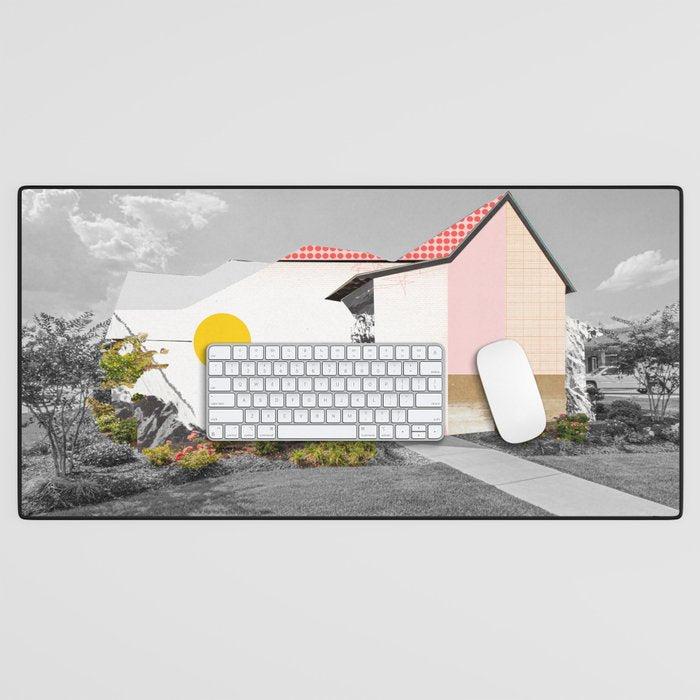 abstract house dream 21 Desk Mat Gallery Image 1
