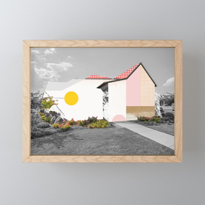 abstract house dream 21 Mini Art Print Gallery Image 1
