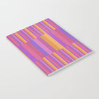 Mixed Stripes Pattern IV Colorful 90s Notebook Gallery Image 2