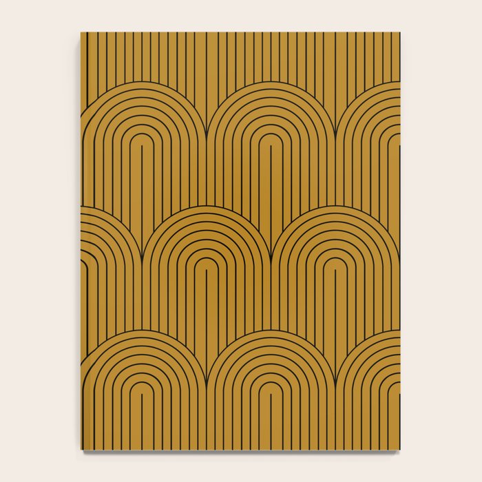 Art Deco Arch Pattern XIII Notebook Gallery Image 4