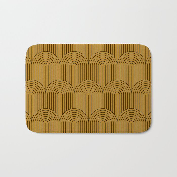 Art Deco Arch Pattern XIII Bath Mat Gallery Image 1