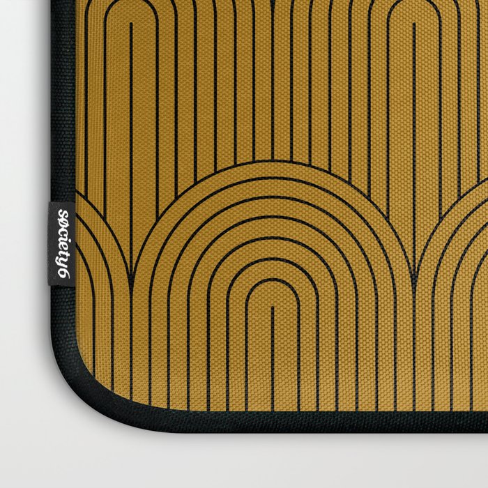 Art Deco Arch Pattern XIII Laptop Sleeve Gallery Image 3