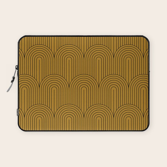 Art Deco Arch Pattern XIII Laptop Sleeve Gallery Image 1